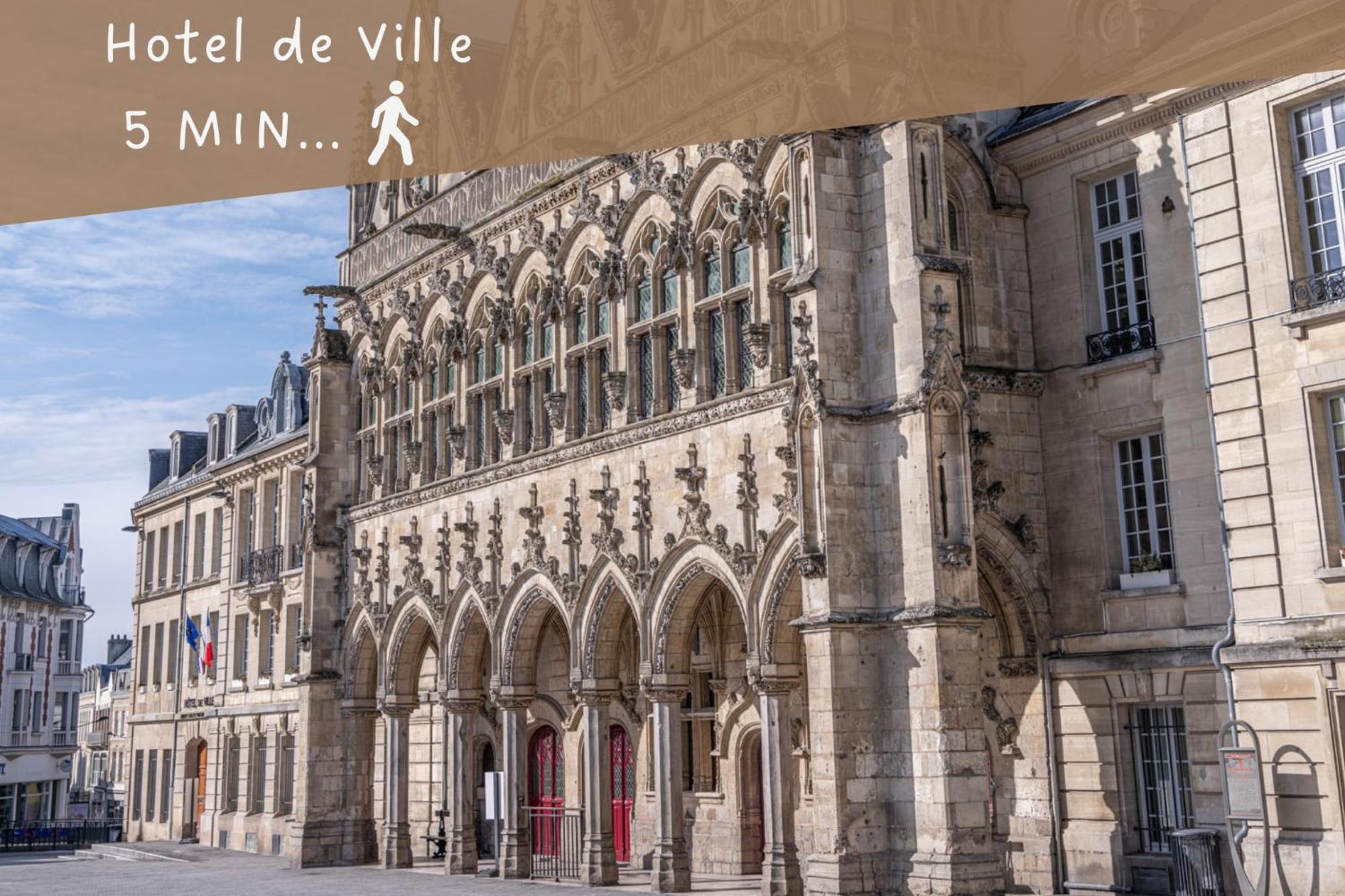Le Lotus - Zmn Conciergerie Apartment Saint-Quentin  Exterior photo