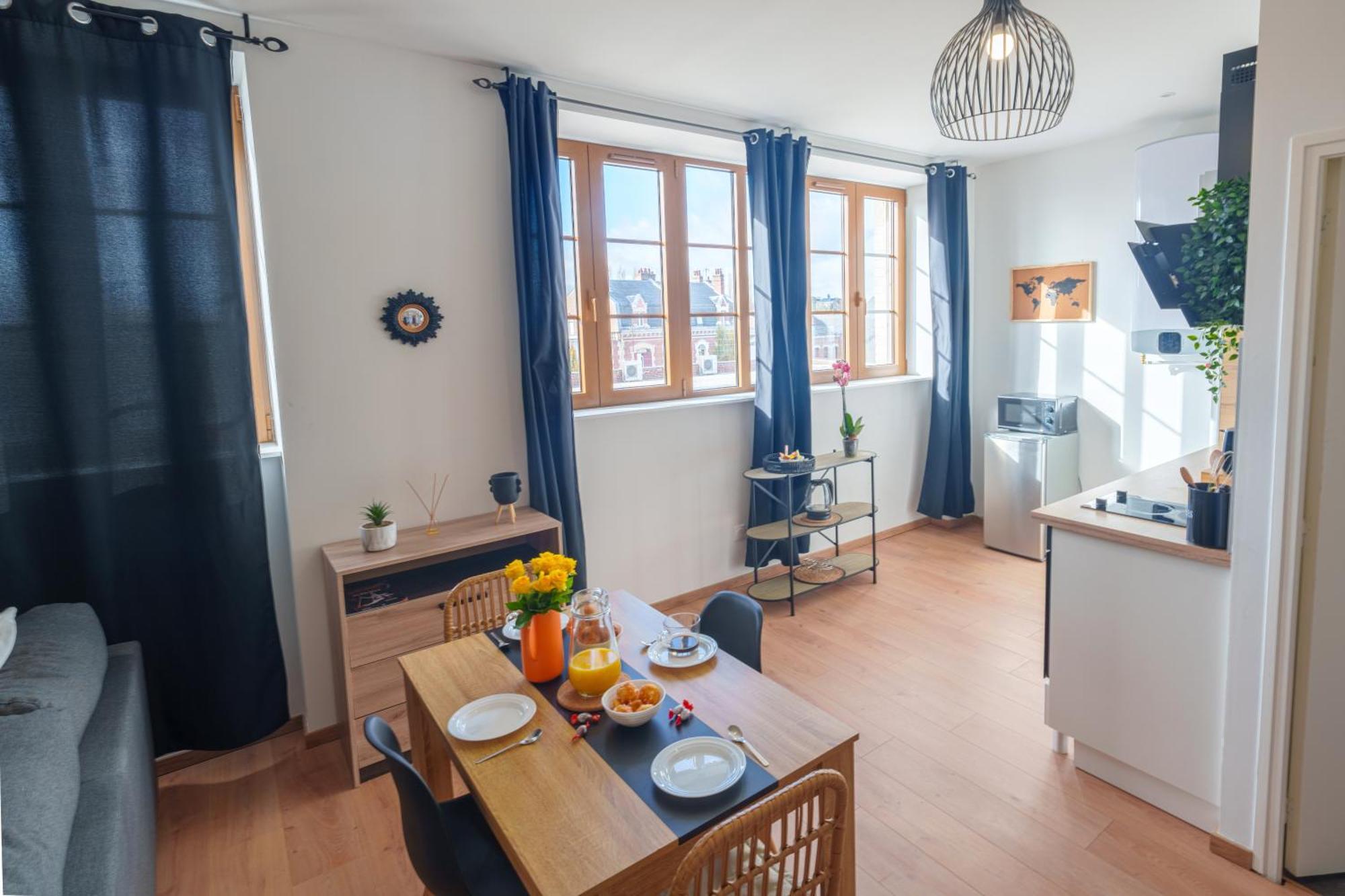 Le Lotus - Zmn Conciergerie Apartment Saint-Quentin  Exterior photo